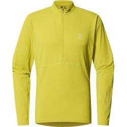 Haglöfs L.I.M Tempo Trail Halfzip – Bluză de alergare trail cu fermoar scurt - Verde Aurora
