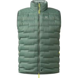 Haglöfs ROC Flash Down Vest – Vestă tehnică din puf - Verde Chlorophyll Green