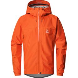 Haglöfs ROC Flash GTX Jacket – Geacă GORE-TEX pentru munte - Portocaliu Habanero