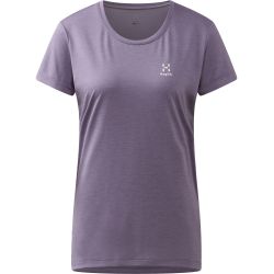 Haglöfs Ridge Hike Tee W – Tricou tehnic de drumeție - Mov Purple Fog