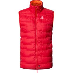 Haglöfs ROC Flash Down Vest W – Vestă tehnică din puf - Roșu Bright Red