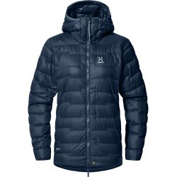 Haglöfs ROC Flash Down Hood W – Geacă tehnică din puf cu glugă - Albastru închis Tarn Blue