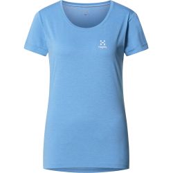 Haglöfs Ridge Hike Tee W – Tricou tehnic de drumeție - Albastru deschis Sky Blue