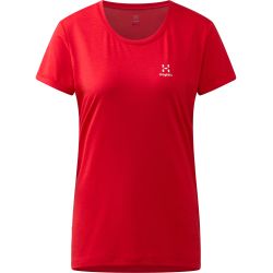 Haglöfs Ridge Hike Tee W – Tricou tehnic de drumeție - Roșu Bright Red