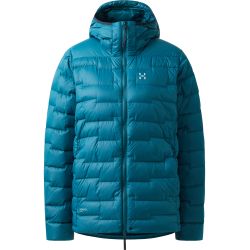Haglöfs ROC Flash Down Hood W – Geacă tehnică din puf cu glugă - Albastru Deep Teal