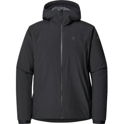 Haglöfs Mimic Alert Hood – Geacă izolată Mimic cu glugă - Negru True Black