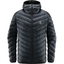 Haglöfs Särna Mimic Hood – Geacă izolată Mimic cu glugă - Negru True Black