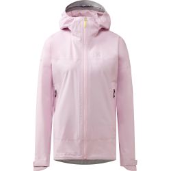 Haglöfs L.I.M Airak 2,5L Jacket W – Geacă impermeabilă ultraușoară 2,5 straturi - Roz Fresh Pink