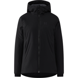 Haglöfs Mimic Alert Hood W – Geacă izolată Mimic cu glugă - Negru True Black