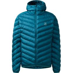 Haglöfs Särna Mimic Hood – Geacă izolată Mimic cu glugă - Albastru Deep Teal