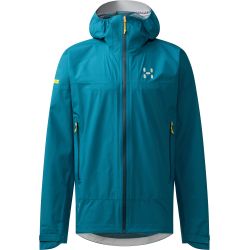Haglöfs L.I.M Airak 2,5L Jacket – Geacă impermeabilă ultraușoară 2,5 straturi - Albastru Deep Teal