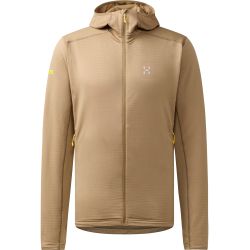 Haglöfs L.I.M Mid Multi Hood – Hanorac strat intermediar - Maro Oak Brown