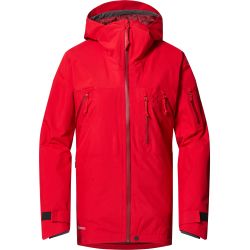 Haglöfs Latnja GTX Insulated Jacket W – Geacă de schi izolată GORE-TEX - Roșu Bright Red