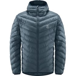 Haglöfs Särna Mimic Hood – Geacă izolată Mimic cu glugă - Albastru Steel Blue