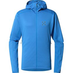 Haglöfs L.I.M Mid Multi Hood – Hanorac strat intermediar - Albastru Electric Blue
