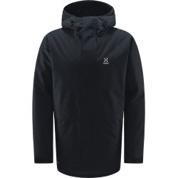 Haglöfs Salix PROOF Mimic Parka – Parka izolată impermeabilă - Negru True Black
