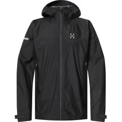 Haglöfs L.I.M Airak 2,5L Jacket – Geacă impermeabilă ultraușoară 2,5 straturi - Negru True Black