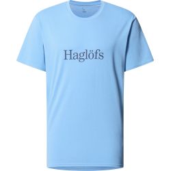 Haglöfs Outsiders Tee – Tricou din bumbac - Albastru deschis Sky Blue