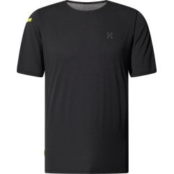 Haglöfs L.I.M Ridge Tee – Tricou tehnic ușor - Negru True Black