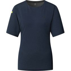 Haglöfs L.I.M Ridge Tee W – Tricou tehnic ușor - Albastru închis Tarn Blue