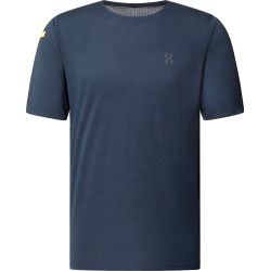 Haglöfs L.I.M Ridge Tee – Tricou tehnic ușor - Albastru închis Tarn Blue