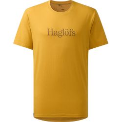 Haglöfs Outsiders Tee – Tricou din bumbac - Galben Clay Yellow
