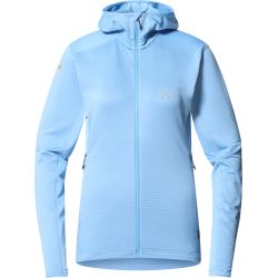 Haglöfs L.I.M Mid Multi Hood W – Hanorac strat intermediar - Albastru deschis Sky Blue