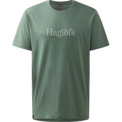 Haglöfs Outsiders Tee – Tricou din bumbac - Verde Chlorophyll Green
