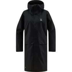 Haglöfs Aria Proof Parka W – Parka impermeabilă - Negru True Black