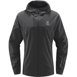 Haglöfs L.I.M Alpha II Hood – Geacă izolată ușoară cu glugă - Negru True Black