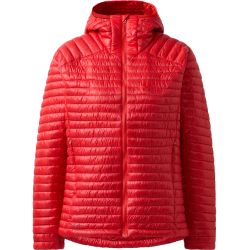 Haglöfs L.I.M Mimic II Hood W – Geacă izolată ultraușoară Mimic cu glugă - Roșu Tech Red