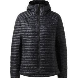 Haglöfs L.I.M Mimic II Hood W – Geacă izolată ultraușoară Mimic cu glugă - Negru True Black