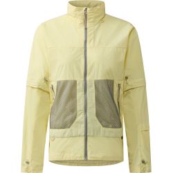 Haglöfs Solis Zip Off Jacket W – Geacă modulară cu mâneci detașabile - Galben Yellow Rise