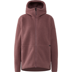 Haglöfs Funäs Pile Hood W – Hanorac fleece pufos - Roz Misty Mauve