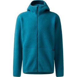 Haglöfs Funäs Pile Hood – Hanorac fleece pufos - Albastru Deep Teal