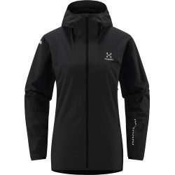 Haglöfs L.I.M Alpha II Hood W – Geacă izolată ușoară cu glugă - Negru True Black