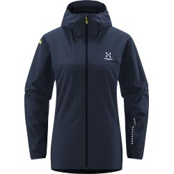 Haglöfs L.I.M Alpha II Hood W – Geacă izolată ușoară cu glugă - Albastru închis Tarn Blue