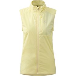 Haglöfs L.I.M Mimic Barrier Vest W – Vestă izolată minimalistă - Galben Yellow Rise