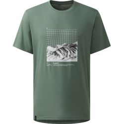 Haglöfs Outsiders Graphic Tee – Tricou cu imprimeu - Verde Chlorophyll Green