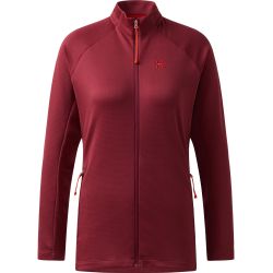 Haglöfs Korp Mid Jacket W – Geacă strat intermediar sport - Roșu Carmine Red
