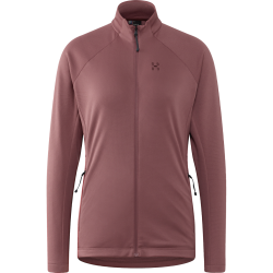 Haglöfs Korp Mid Jacket W – Geacă strat intermediar sport - Roz Misty Mauve