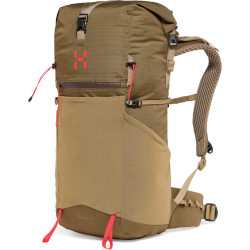 Haglöfs Magma Rolltop 40 WR – Rucsac rolltop 40 L rezistent la apă - Maro Teak Brown/Oak Brown