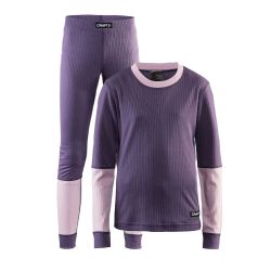 Craft Baselayer Set Junior – Set strat de bază pentru copii - Mov