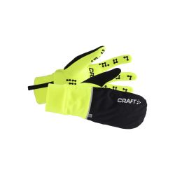 Craft Hybrid Weather Glove – Mănuși de ciclism 2 în 1 - Galben