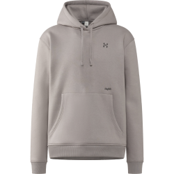 Haglöfs Hoodie – Hanorac din bumbac organic - Gri Stone Brick