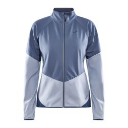 Craft Glide Jacket W – Geacă softshell de schi fond - Albastru deschis