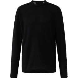 Haglöfs Vara Alpha Sweater – Bluză tehnică strat intermediar - Negru True Black