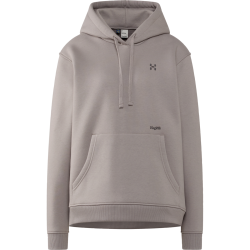 Haglöfs Hoodie W – Hanorac din bumbac organic - Gri Stone Brick
