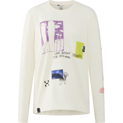 Haglöfs LS Tee W – Bluză din bumbac organic - Alb Soft White 3