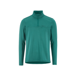 Craft Core Gain Midlayer – Bluză strat intermediar cu fermoar scurt - Verde